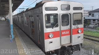 【東急 8500系 東武日光線 乗入れ区間 全線前面展望】東急2020系 東武線内 運用開始！ 東急8500系 8632F 爆音 デハに乗って 南栗橋→東武動物公園 前面展望