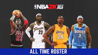 NBA2K16 Last Gen PS3 - All Time Roster - Good For Association mode (NBA2K15)