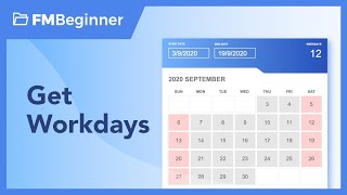 FileMaker Working Days Calculation