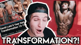 Reacting to David Laid's New Transformation Video