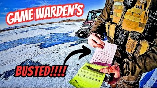 ((BUSTED By GAME WARDEN'S!!!)) On Small Backwater Slough ((⚠️ I WAS WRONG!!!!⚠️))