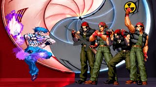 The King of Fighters (MUGEN) | Ember Eputh vs Ralf Jones Team