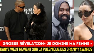 Kanye West brise le silence sur la polémique des Grammy Awards : des révélations explosives ! 🔥🎤