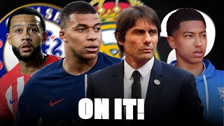 🚨 CHELSEA NEXT SIGNING! MBAPPÉ SALARY, CONTE, JOBE BELLINGHAM, DEPAY…