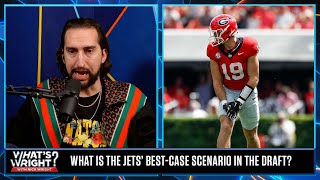 Can the Jets trade down to get their desired player? | What’s Wright