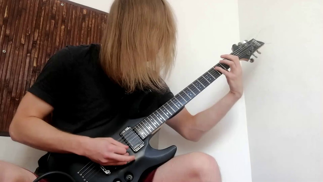 Metallica One Solo Cover Youtube