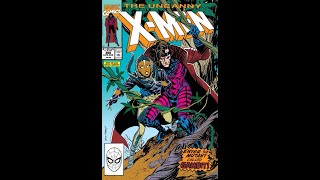 FIRST Appearance of Gambit! Uncanny X-Men 266, by Chris Claremont and Mike Collins, Marvel 1990