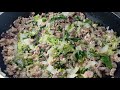 ground pork & pork liver recipe | lowcarb recipe | Thess Kit-chen