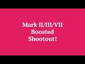 Mesa Boogie BOOSTED Mark VII vs. Mark III+, IIC+ and IIB+