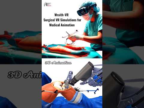 Wraith VR Surgical VR Simulations for Medical Device Demos #medical #animation #3d #short