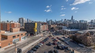 A skyline-view one-bedroom at River West's new Avenir apartments