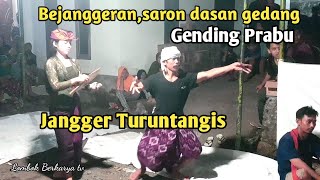 jangger turun tangis bersama Gamelan lombok timur