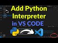 How to Add Python Interpreter in VS Code [2025] | Activate .venv in VS Code