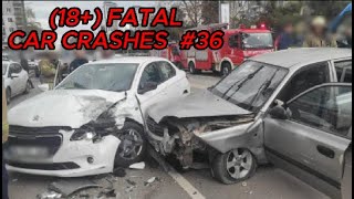 (18+) Fatal Car Crashes | Driving Fails | Dashcam Videos - 36