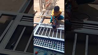 #weldingkaisesikhe #steelgatedesign  #railingkidesign#steelcounter#polish kaise karen @‎HAIDAR_Abbas