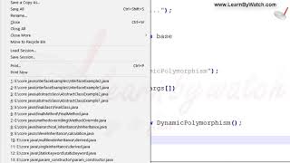 What is Dynamic Polymorphism in JAVA | Learn JAVA with Practical Examples | Vineet Agarwal