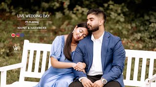 live wedding ceremony harwinder \u0026 navnit   17 . 11 . 2024  | sunny wedding photography italy