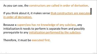 Inheritance theory part2 | Java