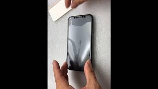 Removing air gyap from gorilla Glass #shorts