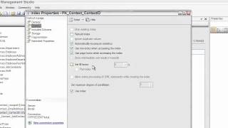 SQL Server Creating Indexes