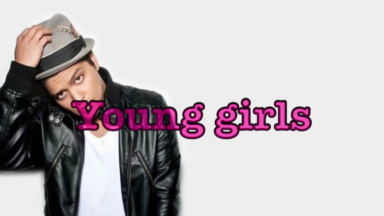 Young Girls ~ Bruno Mars Lyrics - YouTube