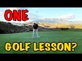 How Much Does One Golf Lesson Improve My Game? 9-Holes at Cala Nova Golf Course..