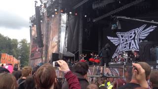 Gimmie Chocolate -BABY METAL - Live 5th July 2014 Sonisphere Festival