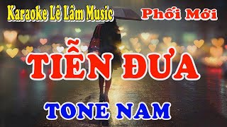 Karaoke Tiễn Đưa Tone Nam - Lê Lâm Music