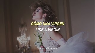 Madonna – Like A Virgin; subtitulada español e inglés.