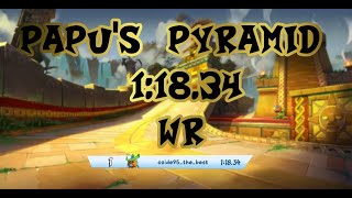 [CTR:NF] Papu's Pyramid 1:18:34 (FWR) \u0026 Lap 25:32 (WR)