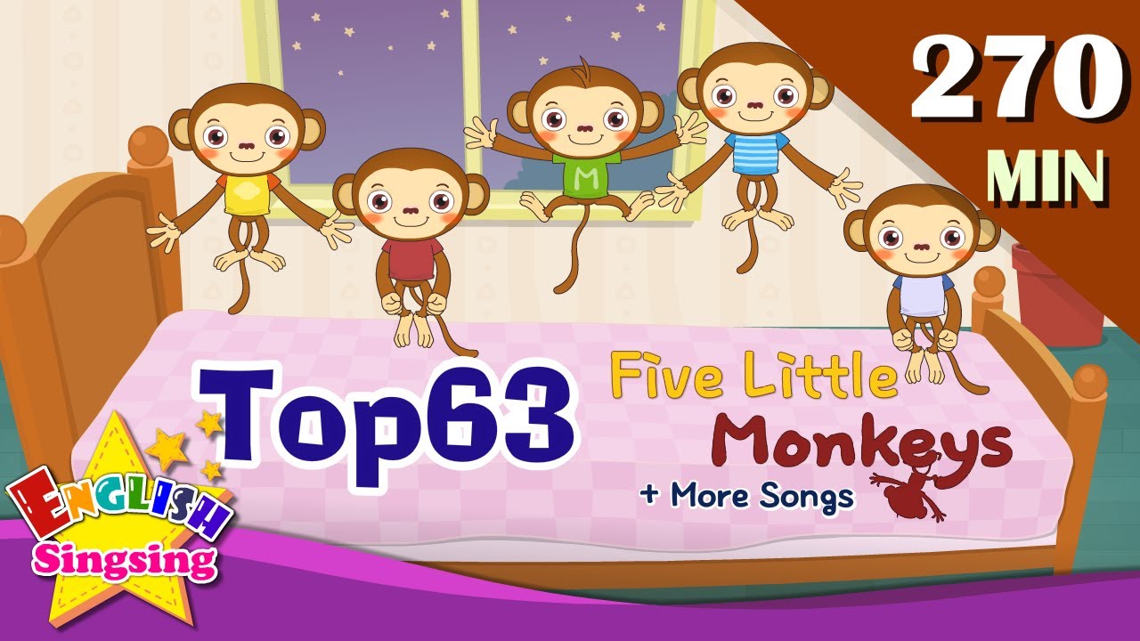 Five Little Monkeys - Super Simple Songs ADD