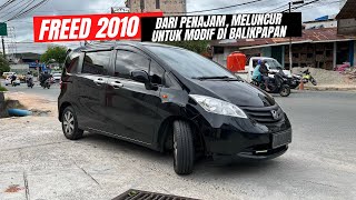 MODIF HONDA FREED 2010, MAKIN MEWAH DAN BERKELAS | SINAR GALAKSI VARIASI BALIKPAPAN