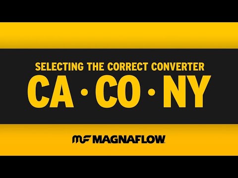 What type of catalytic converter do I need in California?