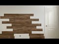 removable magnetic wall planks