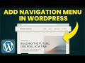 How to Add Navigation Menu In WordPress (Step-by-Step)