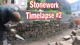 Stonework walling