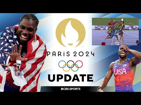 Noah Lyles Beats Kishane Thompson - Wins 100m Gold In Paris