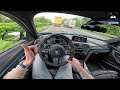 1 of 2 bmw individual m3 f80 review on autobahn