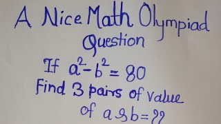 A Nice Math Olympiad Question | you should know this trick !! #maths #mamtamaam