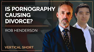Is the viewing of pornography causing married couples to get divorced? | Rob Henderson #shorts