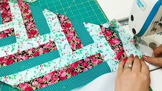 💟Greative and easy sewing🍀sewing project with a beautiful and easy pattern  for beginners