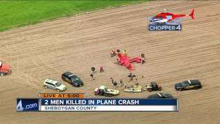 Two dead in plane crash in Sheboygan County