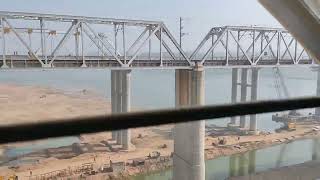 railway bridge construction work | under construction railway bridge | indian railway development