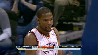 2014.02.03 - Kevin Durant Full Highlights vs Grizzlies - 31 Pts, 8 Assists, 8 Reb