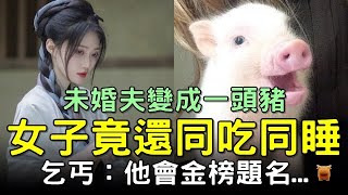 未婚夫變成一頭豬，女子同吃同睡，乞丐：他會金榜題名...#明朝民間故事 #楓牛愛世界