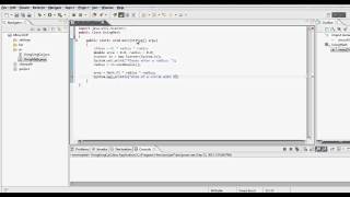 Java Tutorial - Working with Math Class 1