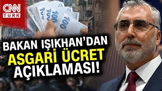 Asgari Ücret Görüşmeleri Başlıyor! Bakan Işıkhan'dan Kritik Asgari Ücret Mesajı... | #Haber