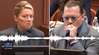 Audio Recording of Amber Heard and Johnny Depp After Filing Divorce