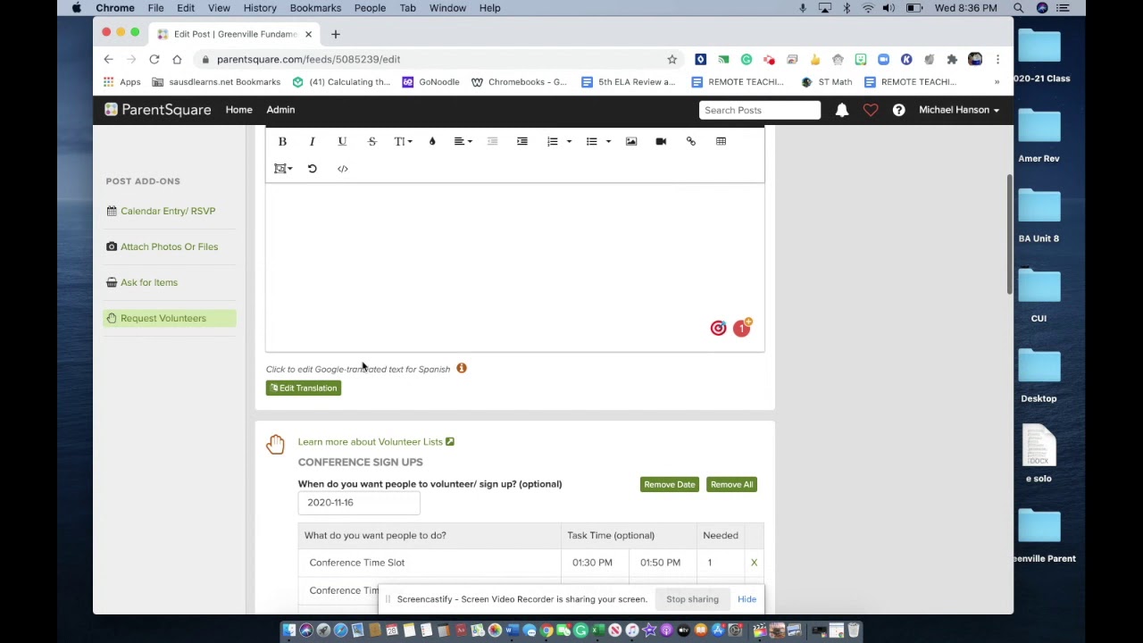 Parentsquare Parent Conferences Youtube