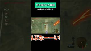 忘れ去られた神殿【ゼルダの伝説BOTW】#shorts